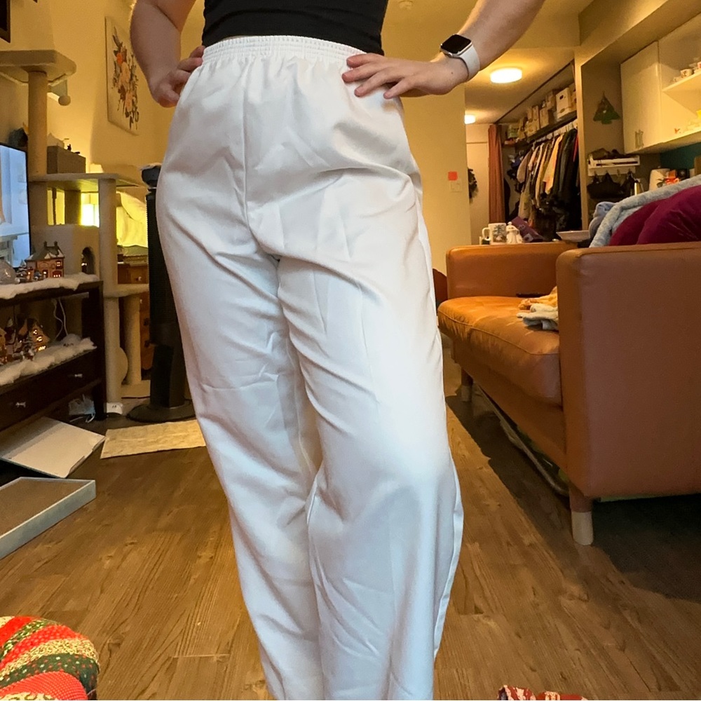 Alfred dunner vintage white trouser pants